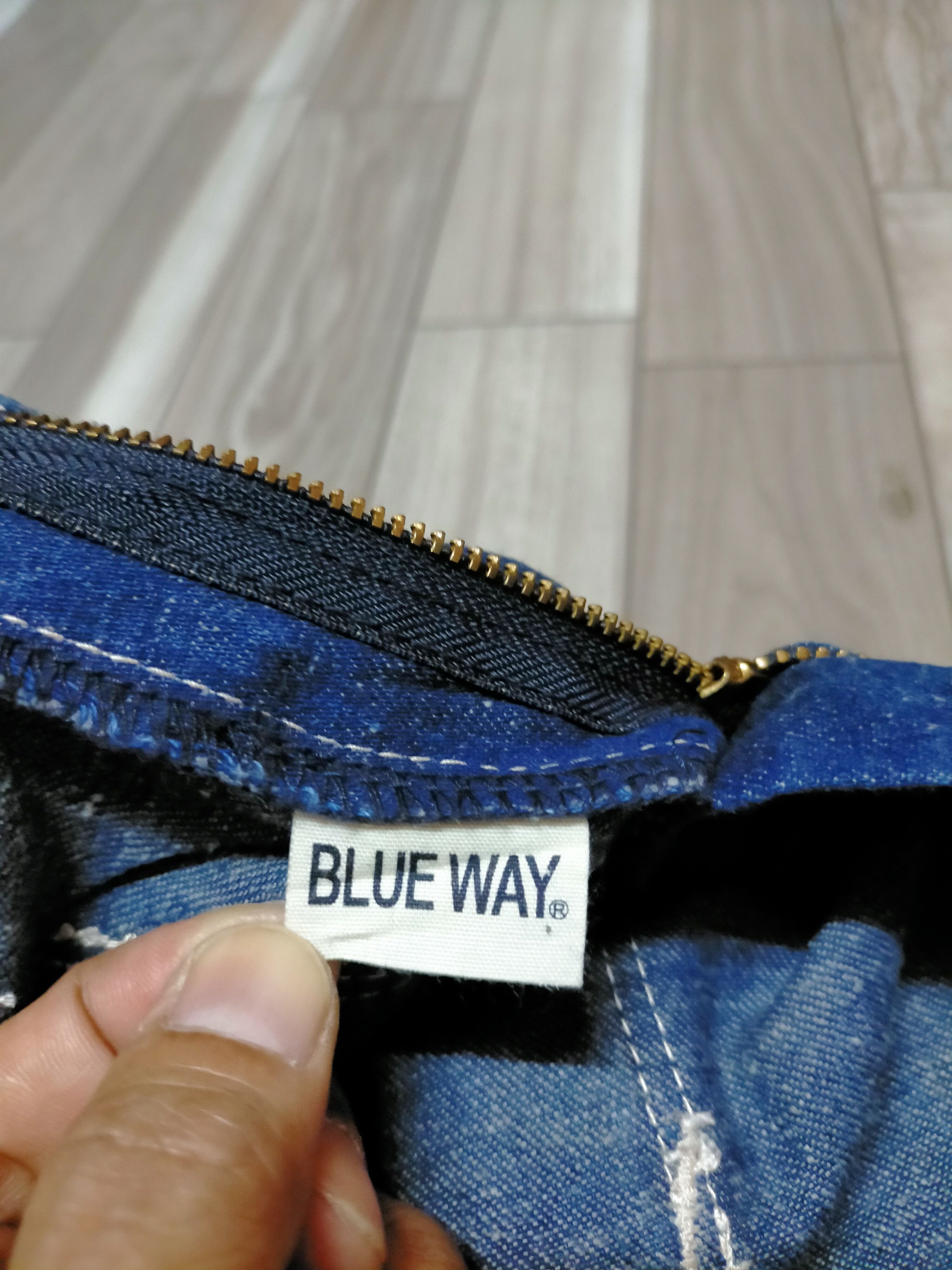 Japanese Brand Blue way Denim pants Size US 34 / EU 50 - 10 Thumbnail