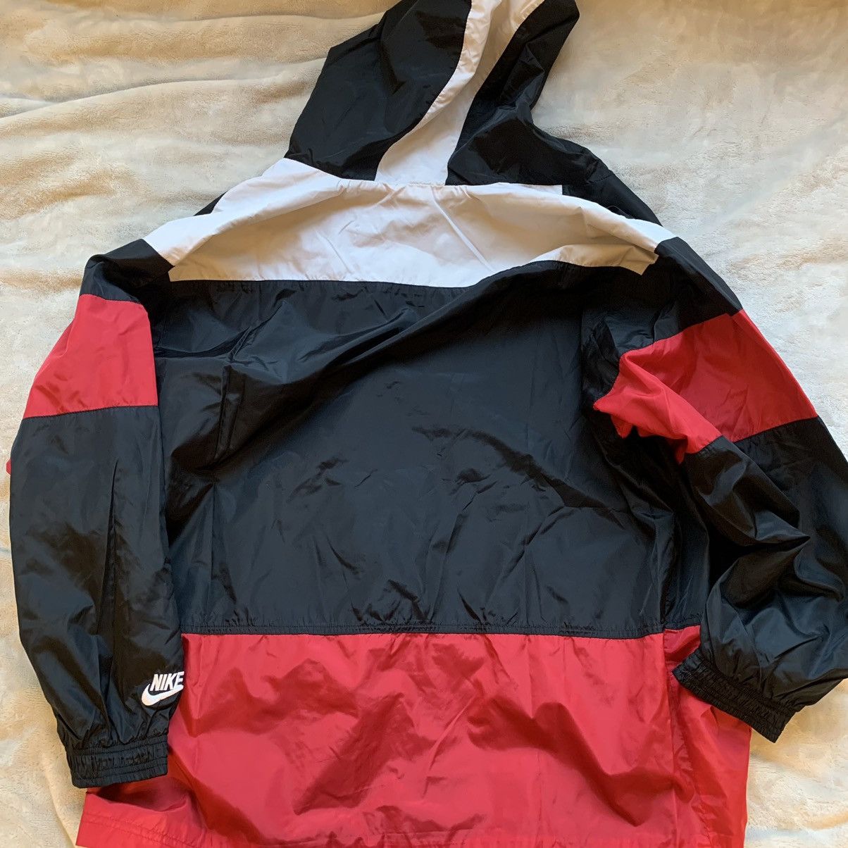 Nike Vintage Nike jacket big logo swoosh Size US L / EU 52-54 / 3 - 4 Thumbnail