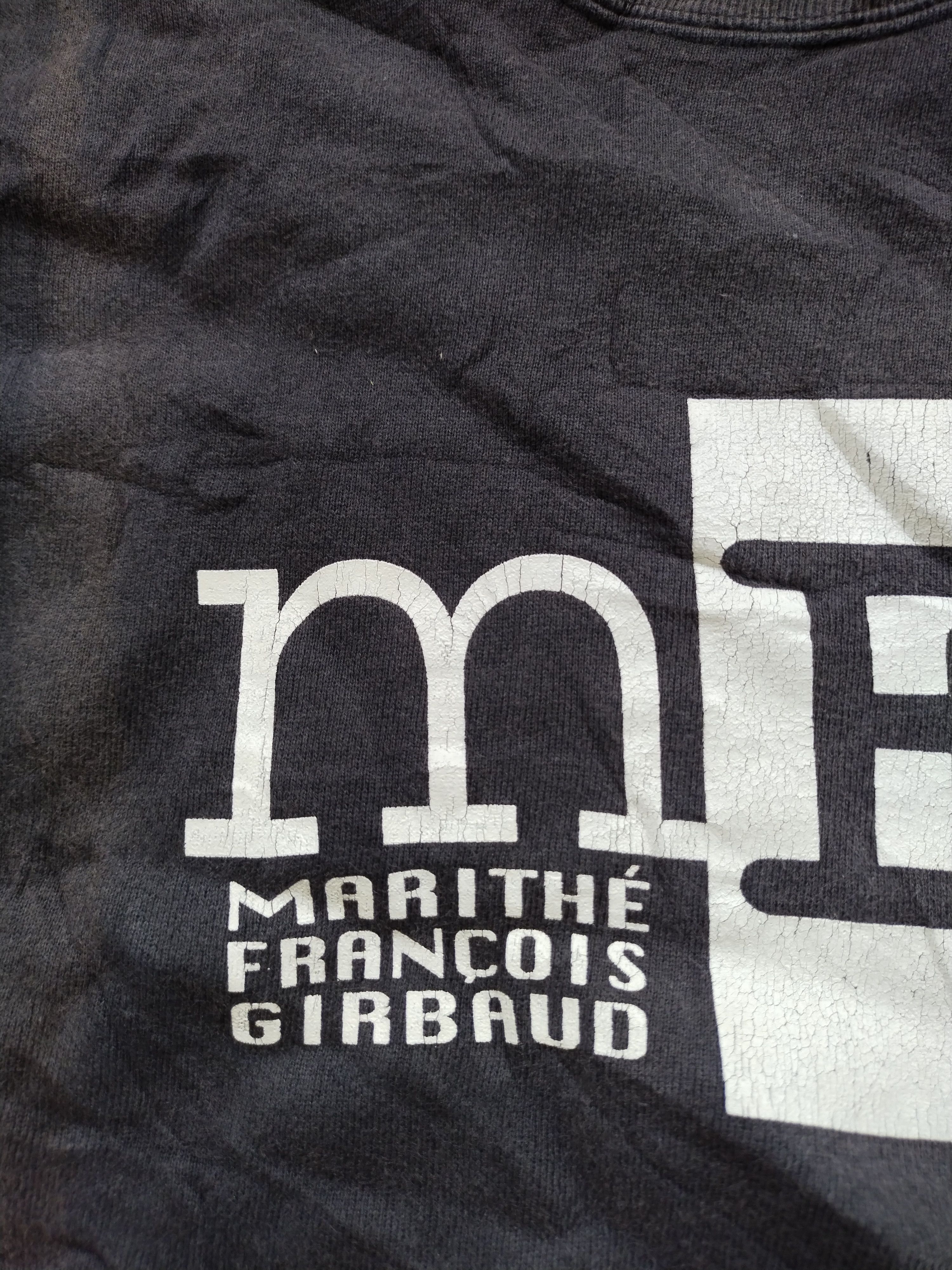 Marithe + Francois Girbaud × Vintage VTG Marithe Francois Girbaud Faded Sweatshirt Size US M / EU 48-50 / 2 - 9 Thumbnail
