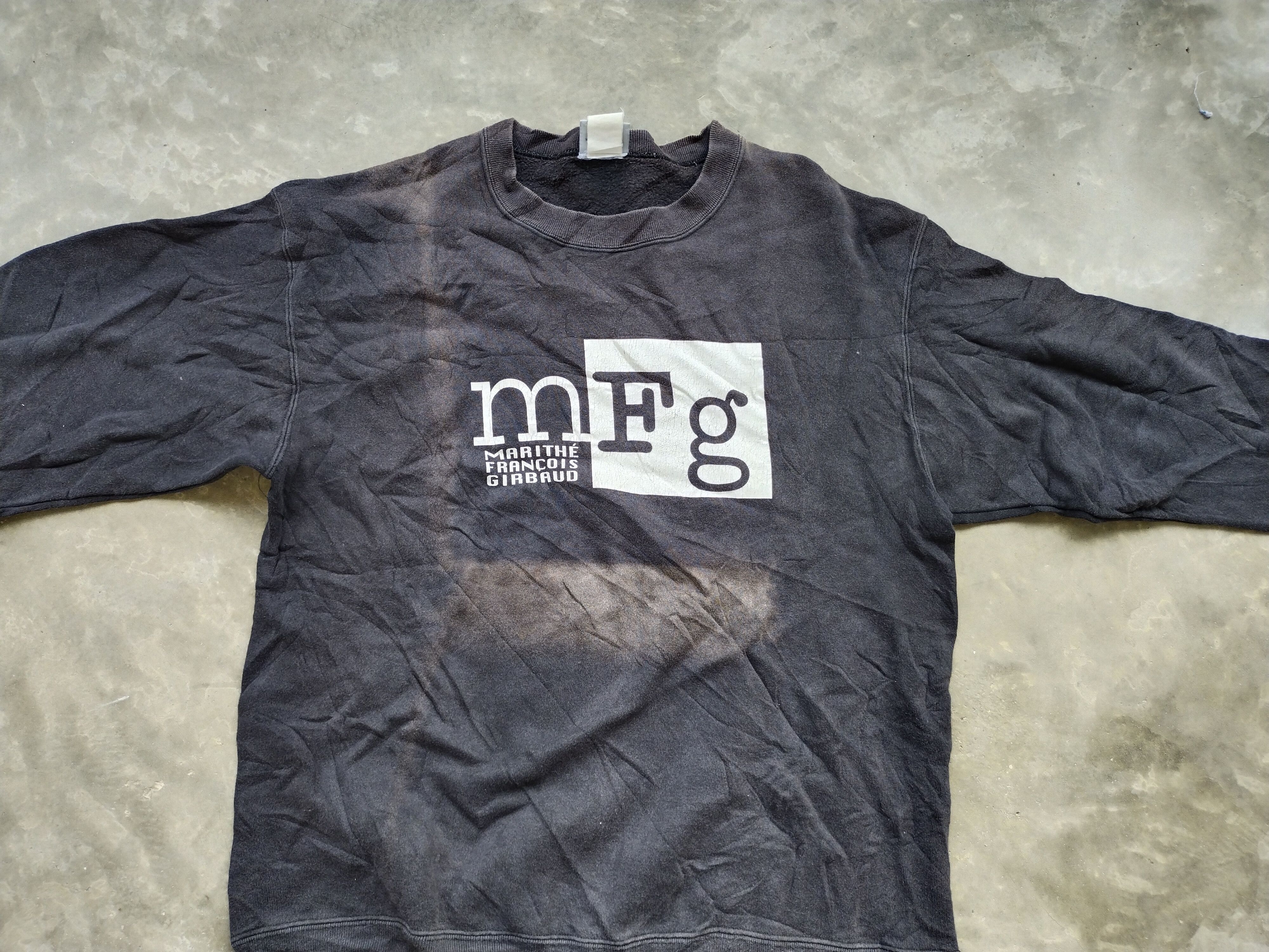 VTG Marithe Francois Girbaud Faded Sweatshirt