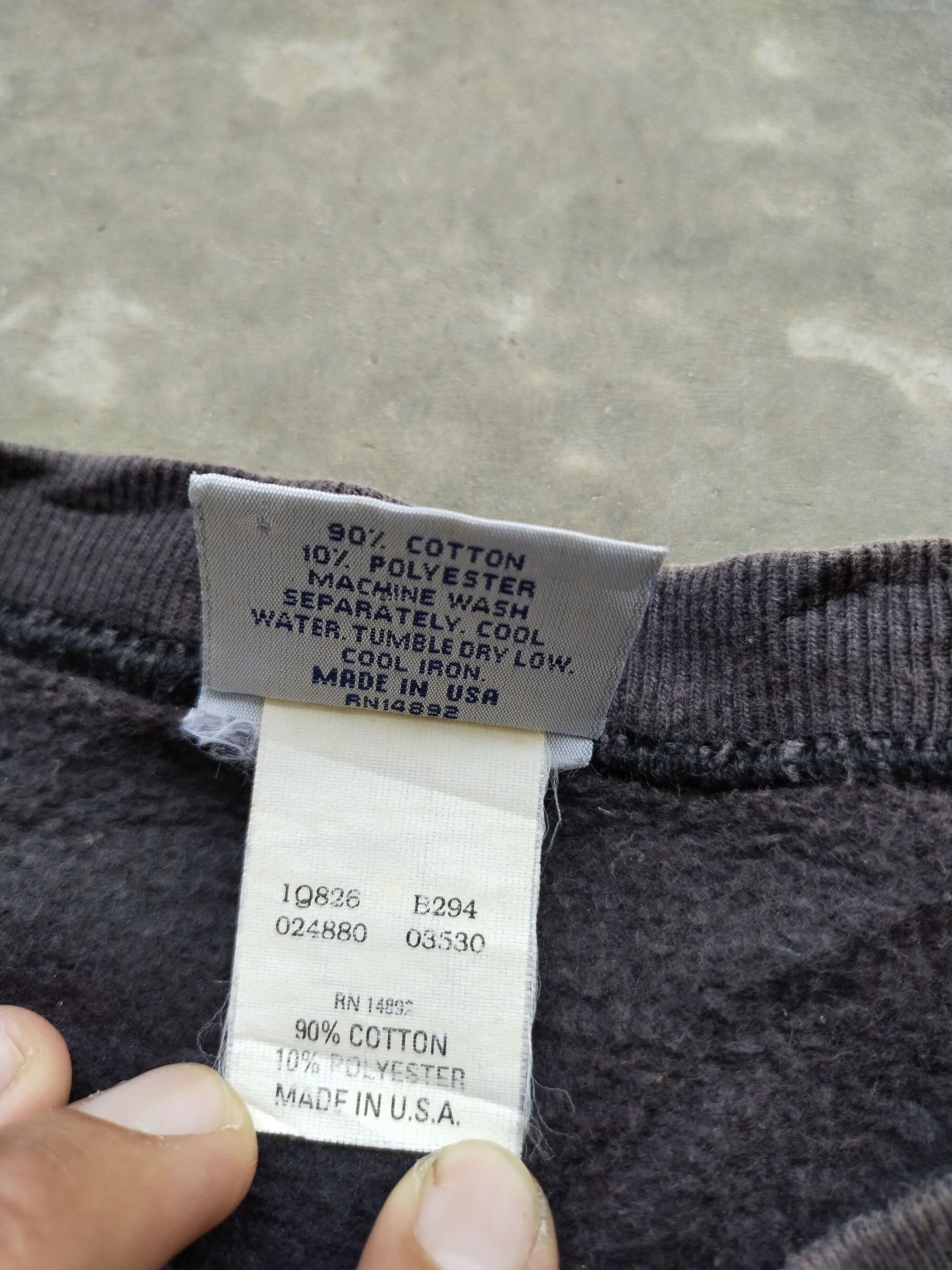 Marithe + Francois Girbaud × Vintage VTG Marithe Francois Girbaud Faded Sweatshirt Size US M / EU 48-50 / 2 - 15 Thumbnail