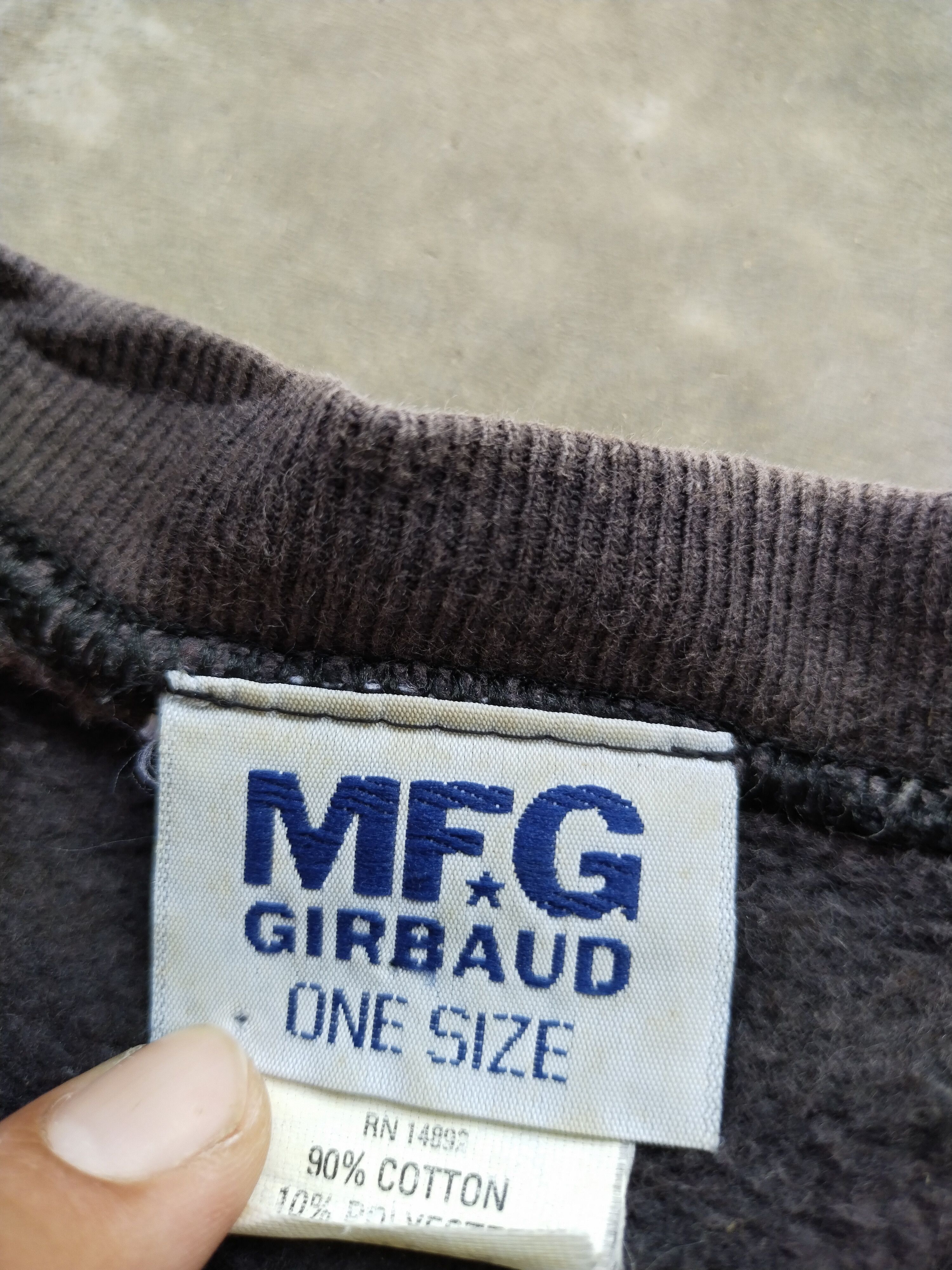 Marithe + Francois Girbaud × Vintage VTG Marithe Francois Girbaud Faded Sweatshirt Size US M / EU 48-50 / 2 - 13 Thumbnail