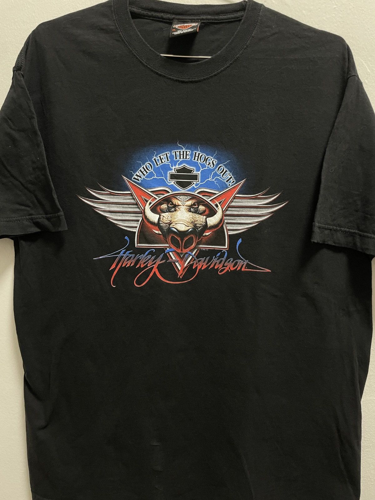 Harley Davidson Vintage Harley Davidson Shirt Size US XL / EU 56 / 4 - 1 Thumbnail