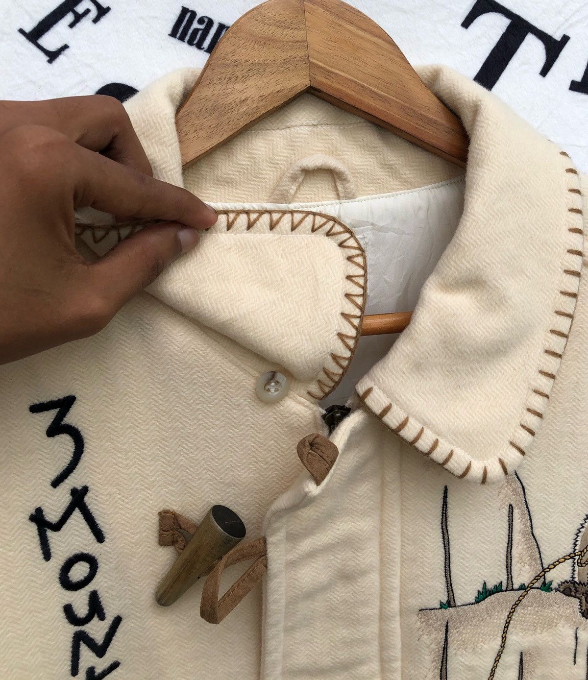 Jean Charles De Castelbajac 🔥Vintage Jean Charles de Castelbajac Wool Duffle Jacket Size US XL / EU 56 / 4 - 10 Thumbnail