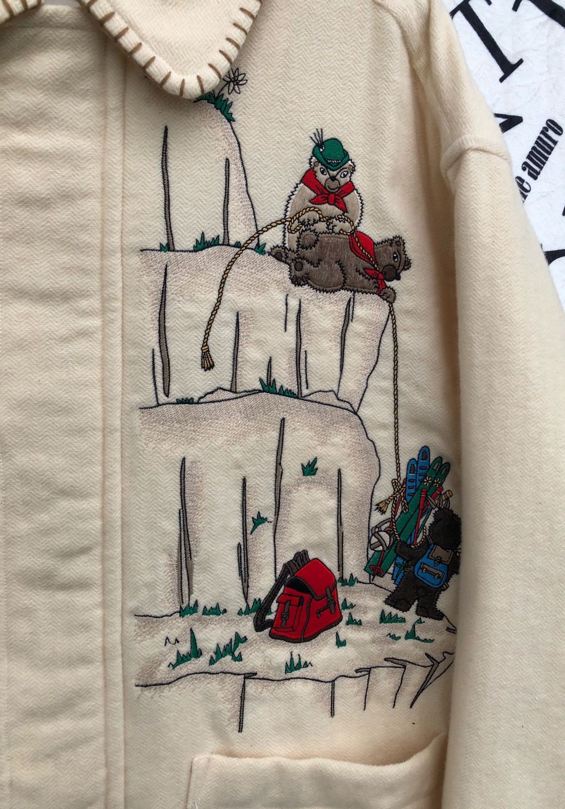 Jean Charles De Castelbajac 🔥Vintage Jean Charles de Castelbajac Wool Duffle Jacket Size US XL / EU 56 / 4 - 8 Thumbnail