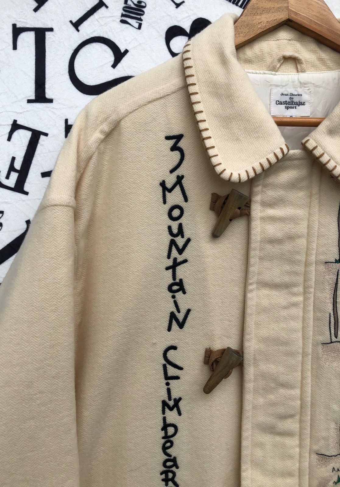 Jean Charles De Castelbajac 🔥Vintage Jean Charles de Castelbajac Wool Duffle Jacket Size US XL / EU 56 / 4 - 7 Thumbnail