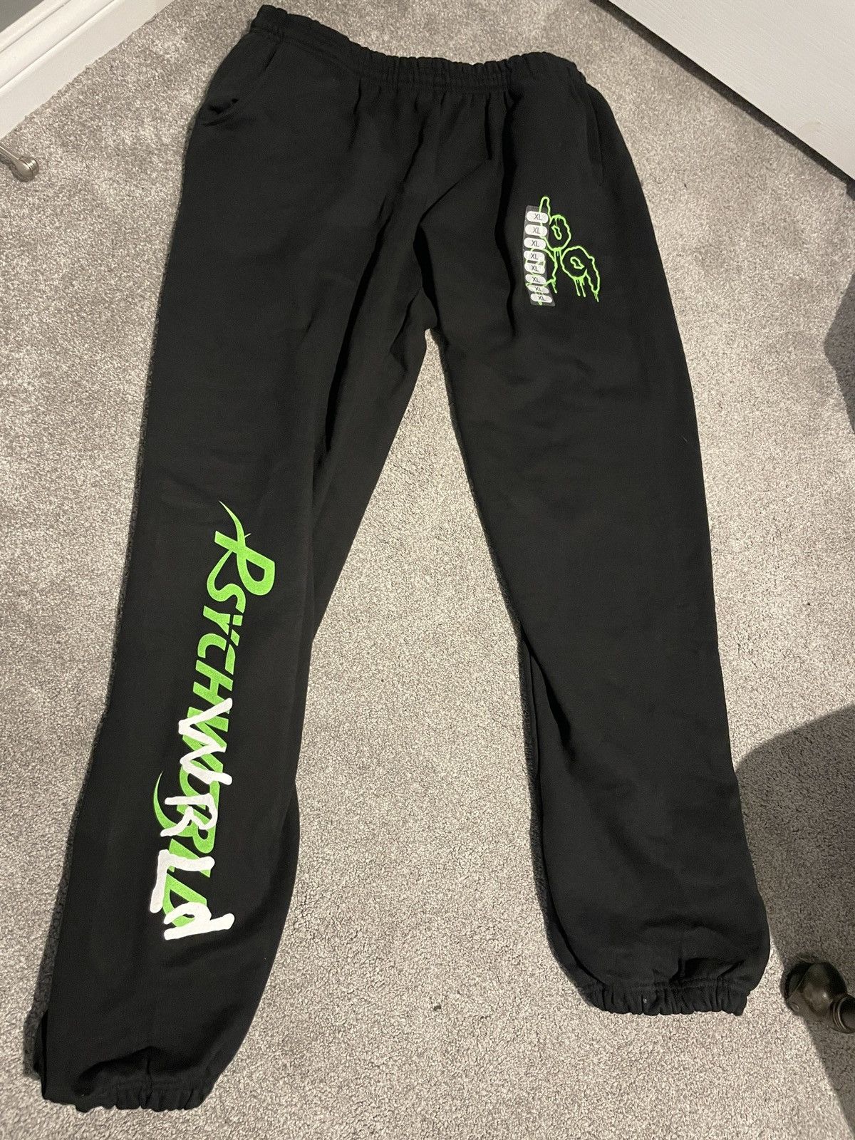 Juice wrld x psychworld pants