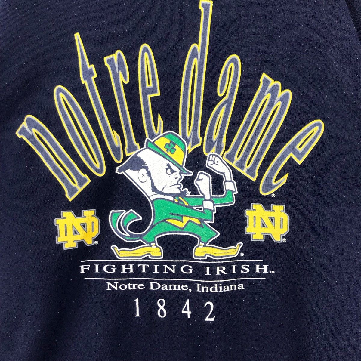 Vintage 90’s University Of Notre Dame Sweatshirts Size US M / EU 48-50 / 2 - 6 Thumbnail