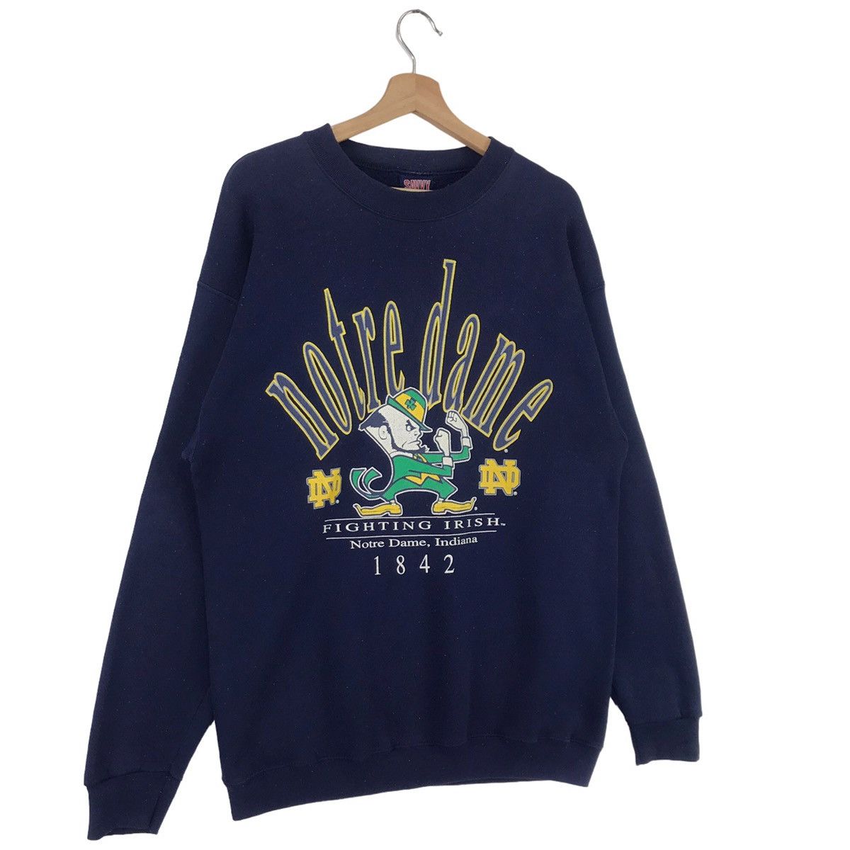 Vintage 90’s University Of Notre Dame Sweatshirts Size US M / EU 48-50 / 2 - 3 Thumbnail