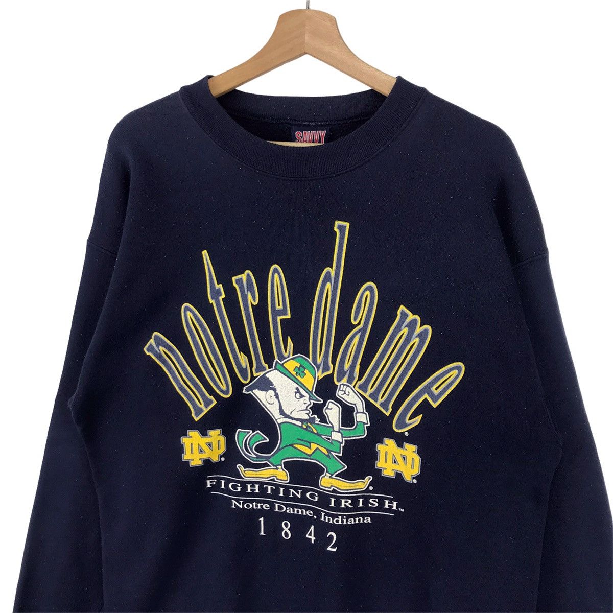 Vintage 90’s University Of Notre Dame Sweatshirts Size US M / EU 48-50 / 2 - 4 Thumbnail