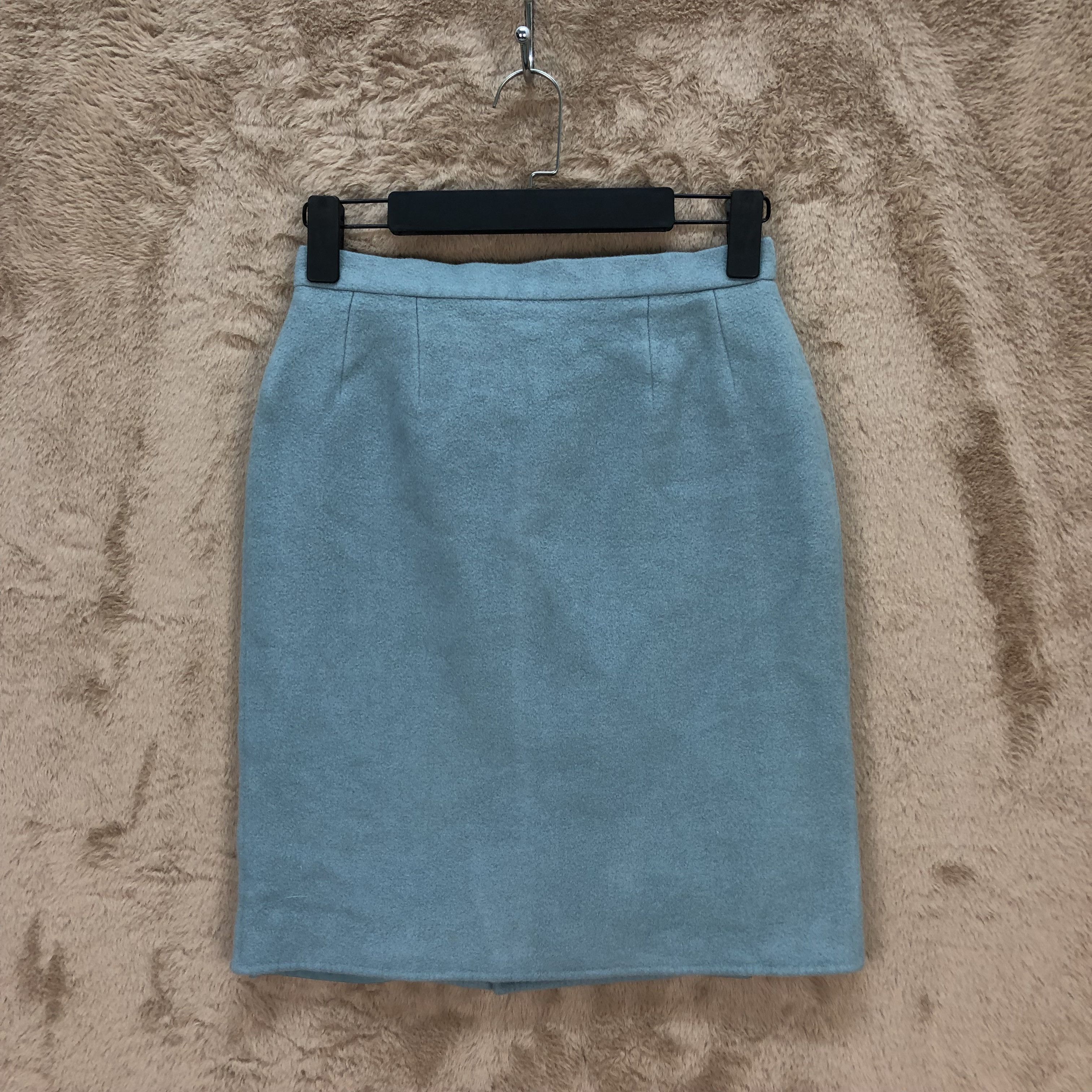 Burberry VINTAGE BURBERRYS WOOL SKIRTS #5643-201 Size 26" / US 2 / IT 38 - 1 Thumbnail