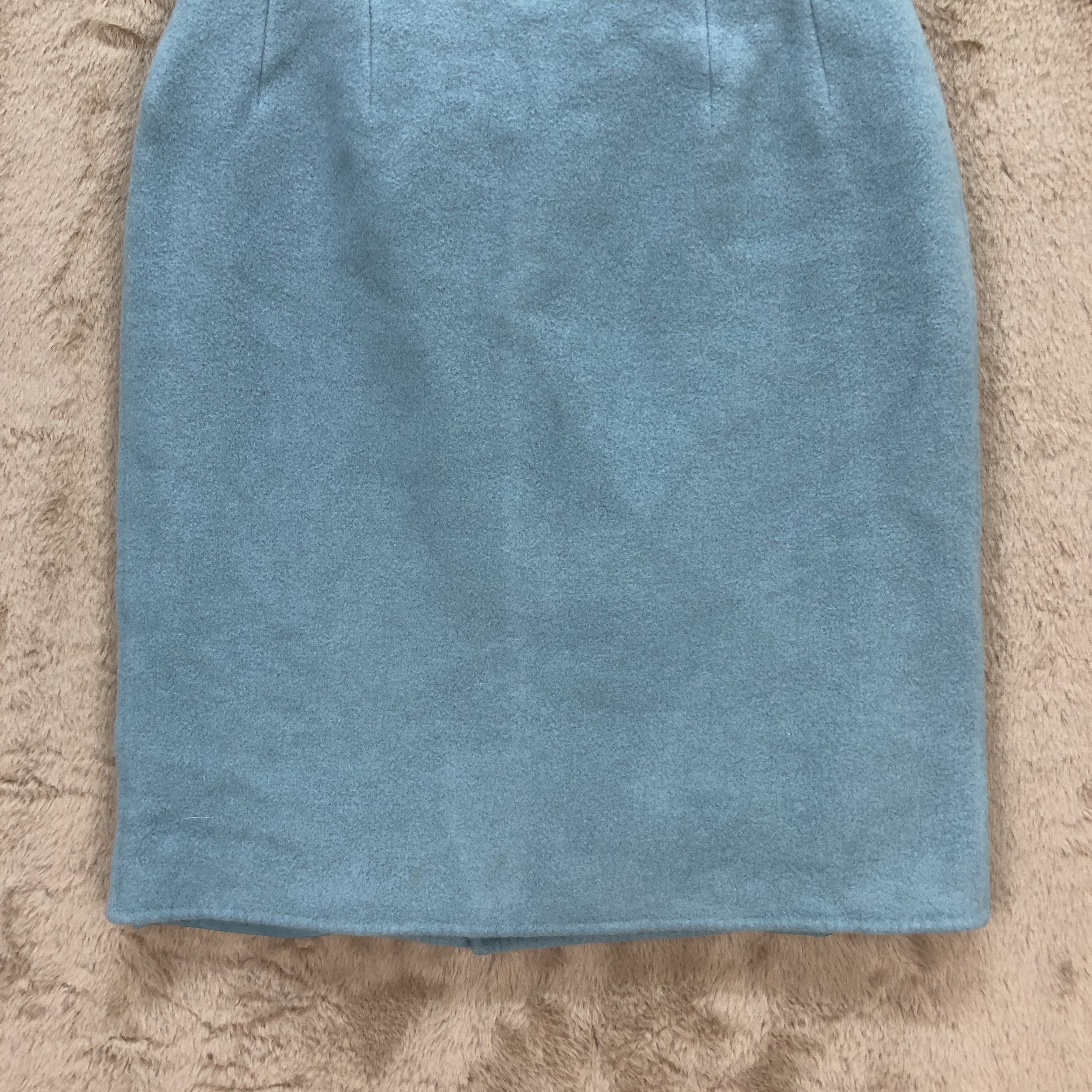 Burberry VINTAGE BURBERRYS WOOL SKIRTS #5643-201 Size 26" / US 2 / IT 38 - 3 Thumbnail
