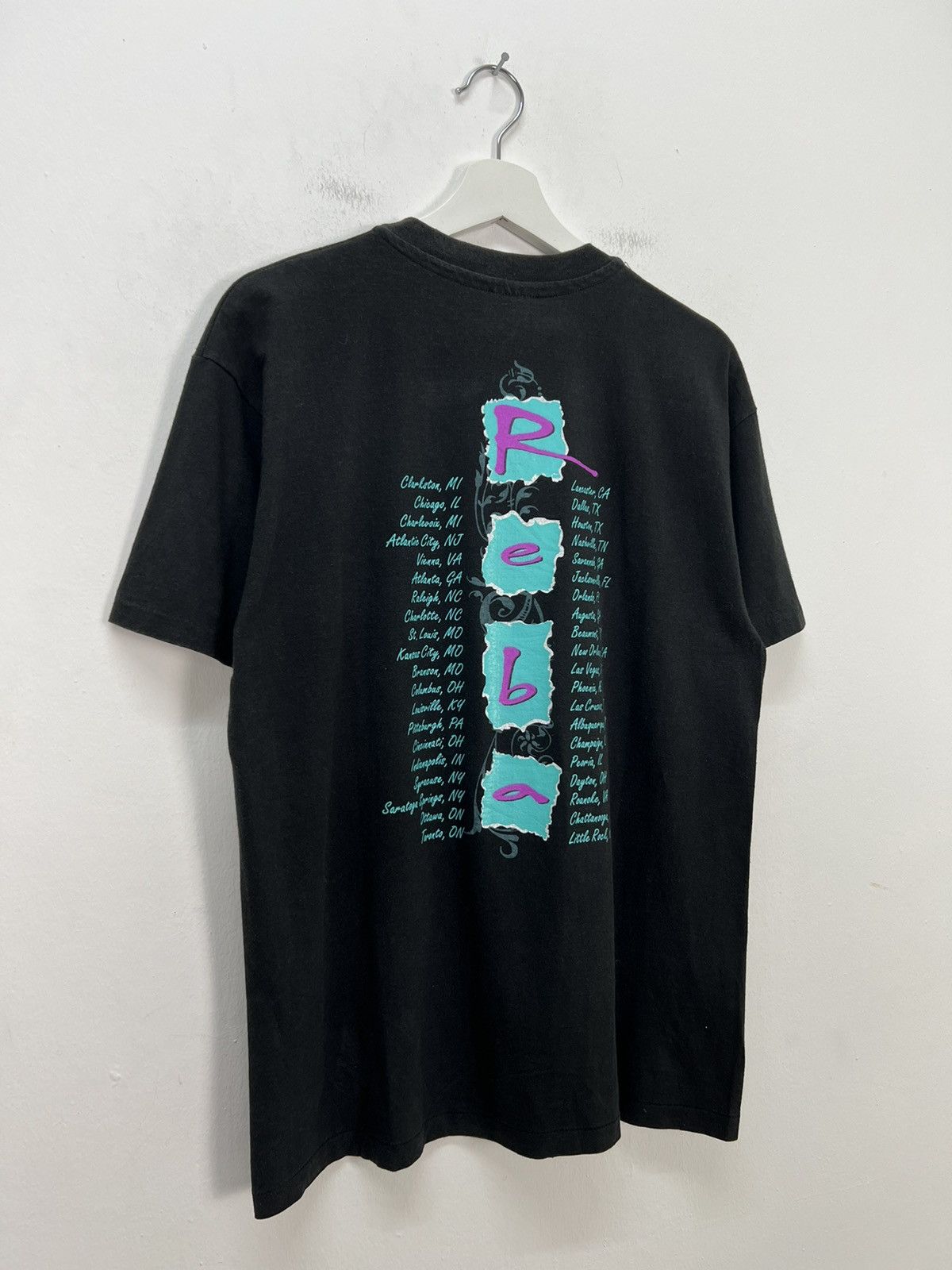 Band Tees Vintage 90’s Reba Tour Tee Size US L / EU 52-54 / 3 - 8 Thumbnail