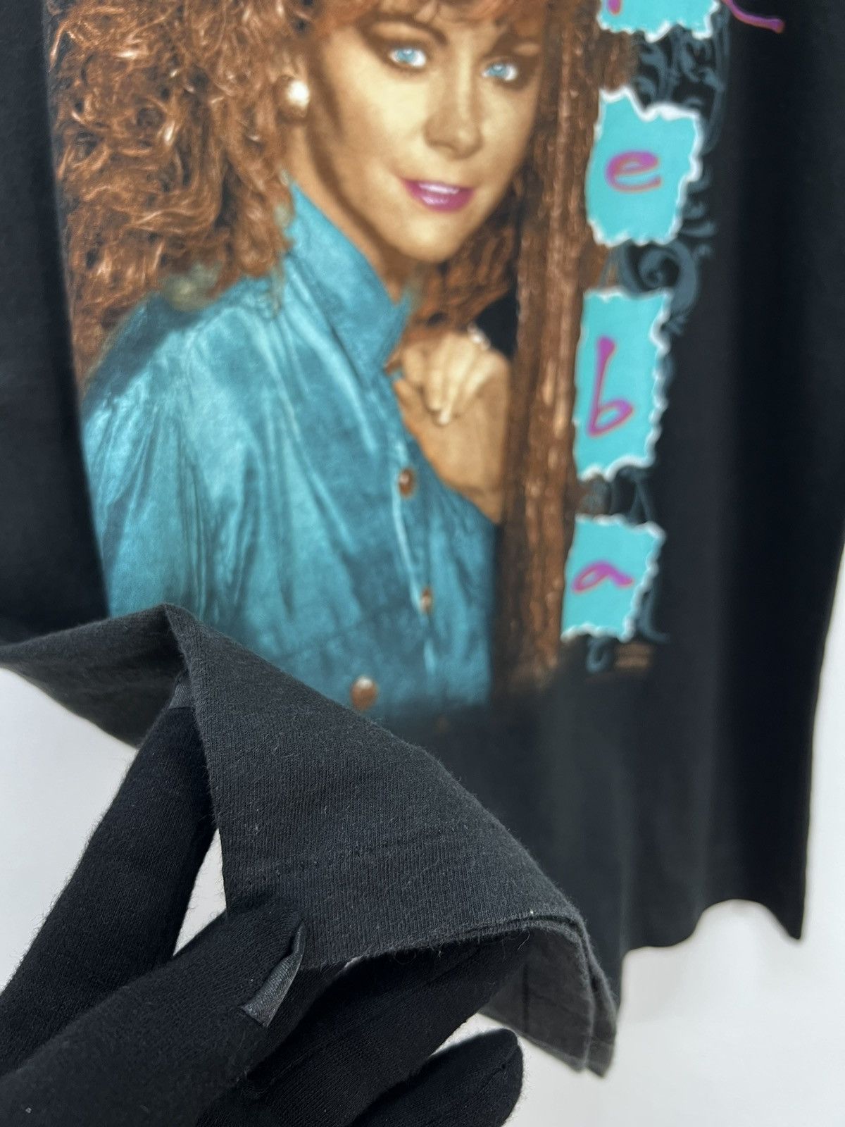 Band Tees Vintage 90’s Reba Tour Tee Size US L / EU 52-54 / 3 - 5 Thumbnail