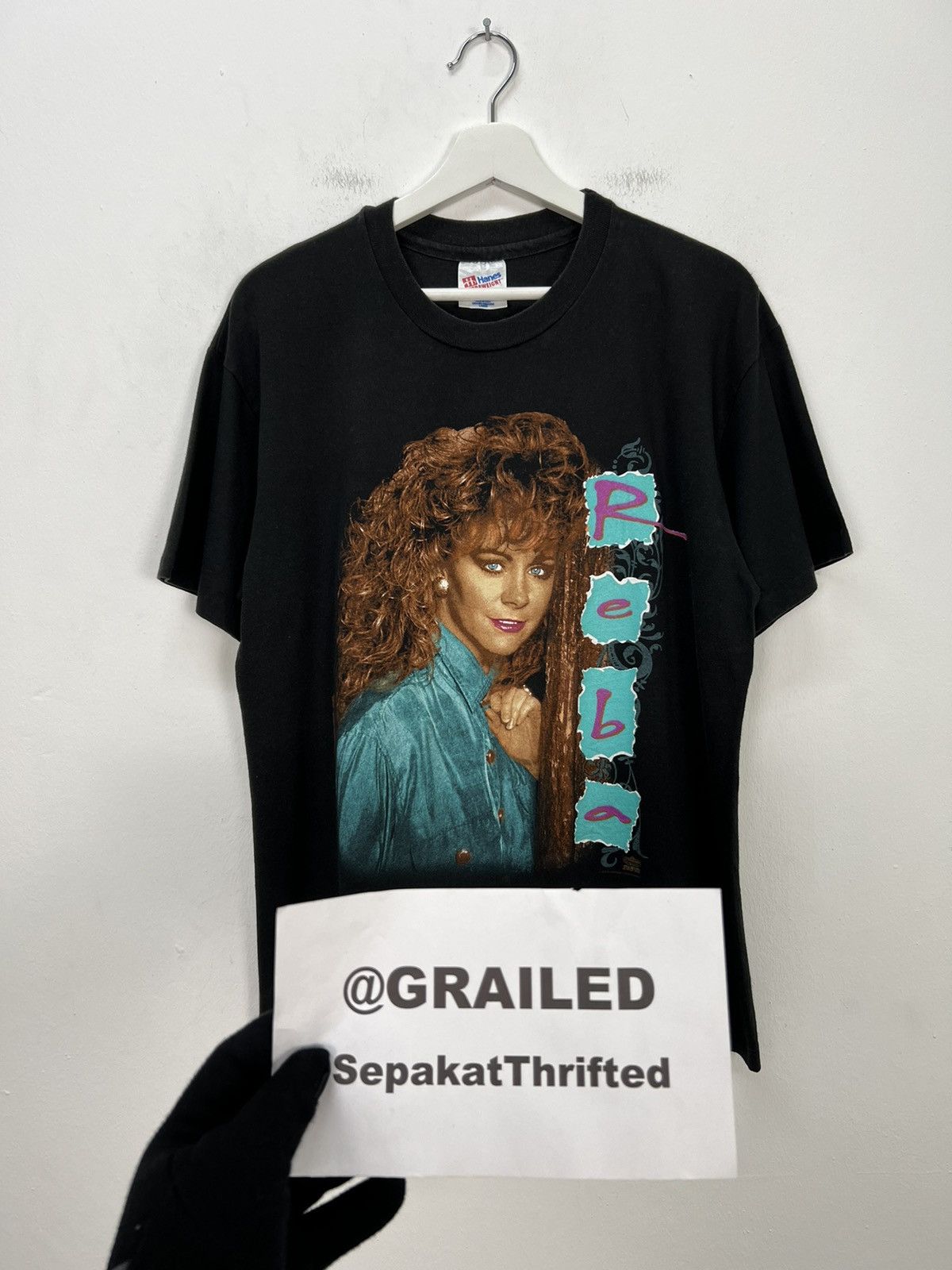 Band Tees Vintage 90’s Reba Tour Tee Size US L / EU 52-54 / 3 - 11 Thumbnail