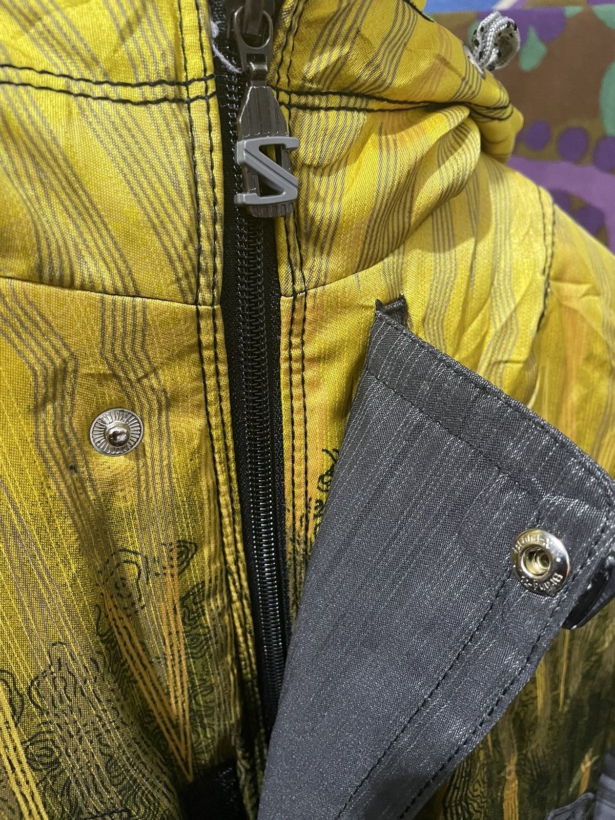 Japanese Brand Rare Vintage Salomon Winter Jackets With Hoodie Size US M / EU 48-50 / 2 - 7 Thumbnail