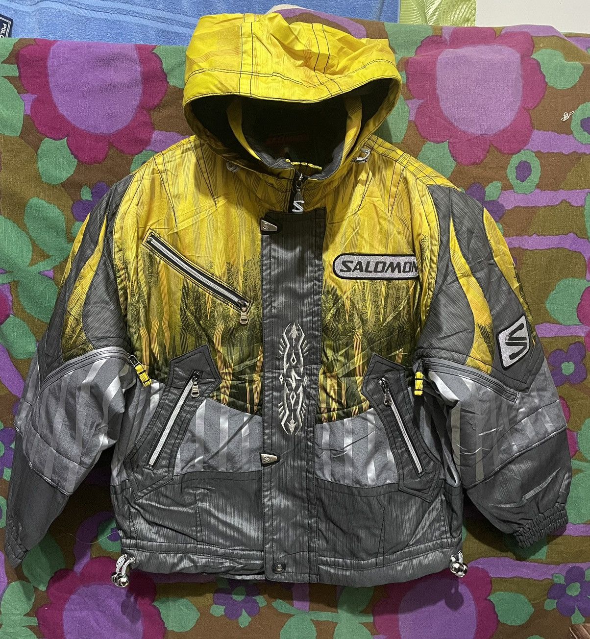 Japanese Brand Rare Vintage Salomon Winter Jackets With Hoodie Size US M / EU 48-50 / 2 - 1 Thumbnail