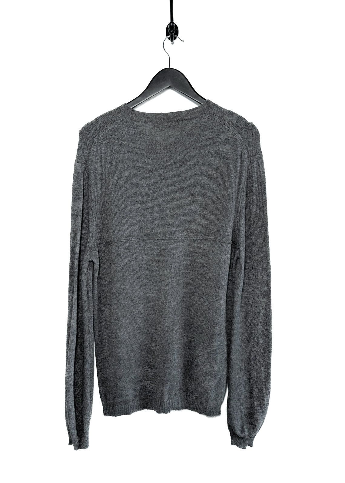 Marni Marni Grey Wool Accented Seams V-neck Sweater Size US L / EU 52-54 / 3 - 4 Thumbnail