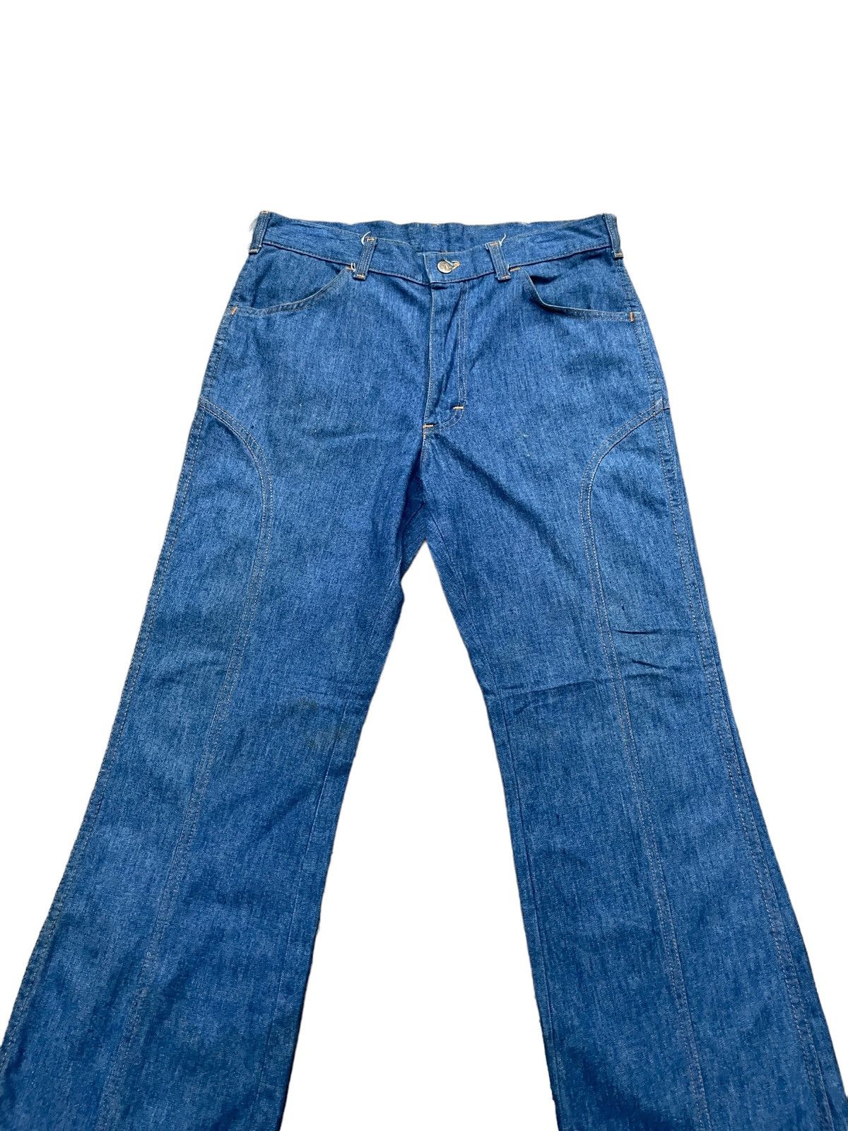 Lee × Vintage Vintage Lee Denim Size US 33 - 4 Thumbnail