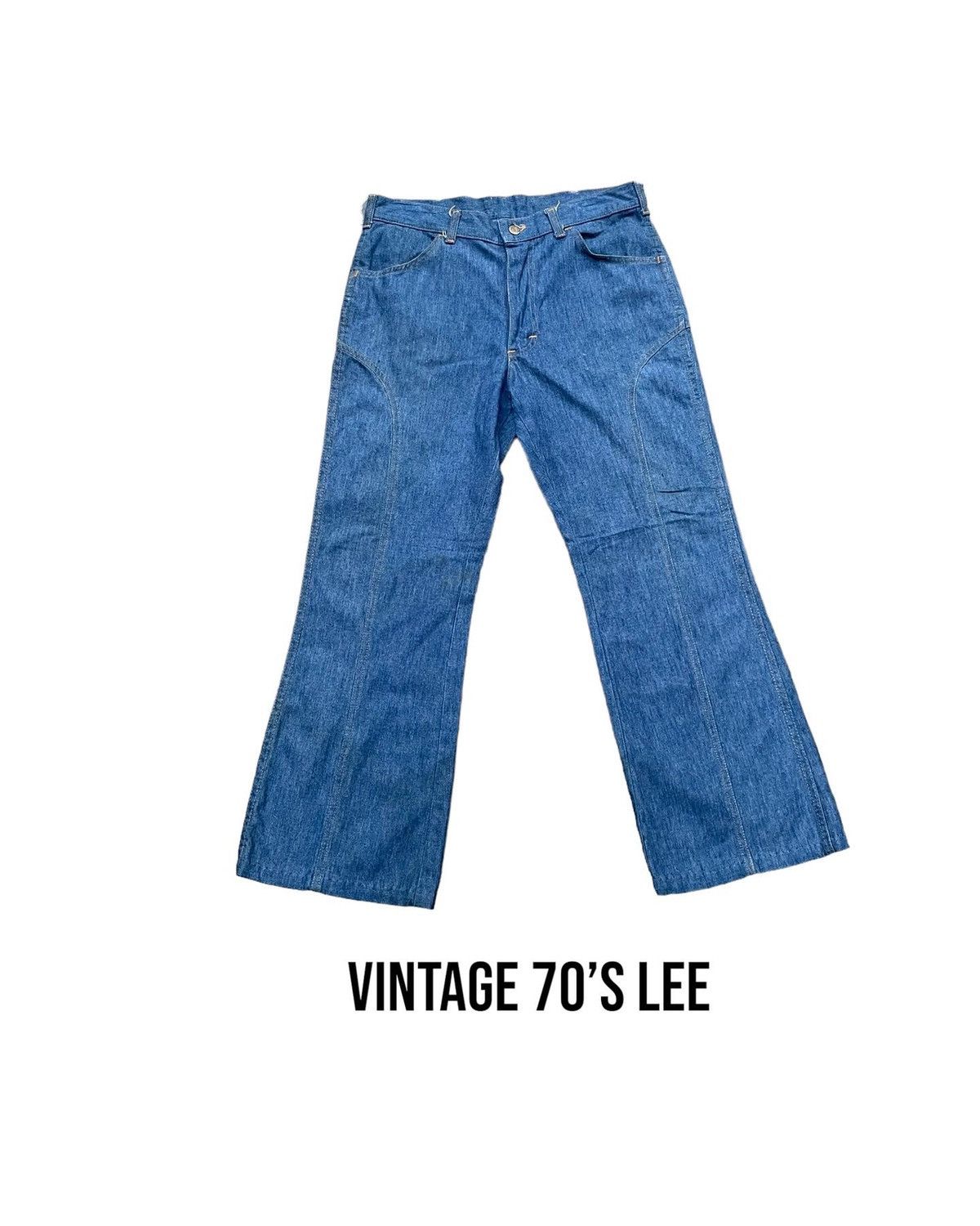 Lee × Vintage Vintage Lee Denim Size US 33 - 1 Thumbnail