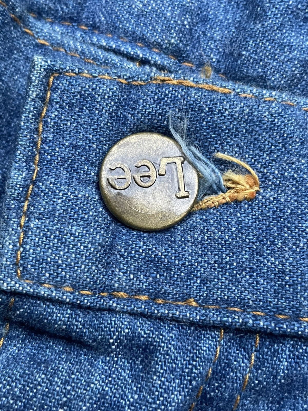 Lee × Vintage Vintage Lee Denim Size US 33 - 17 Thumbnail