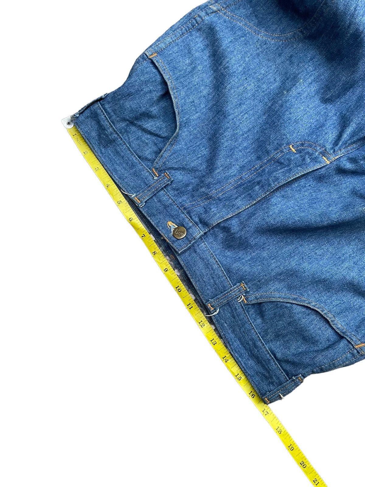 Lee × Vintage Vintage Lee Denim Size US 33 - 2 Thumbnail