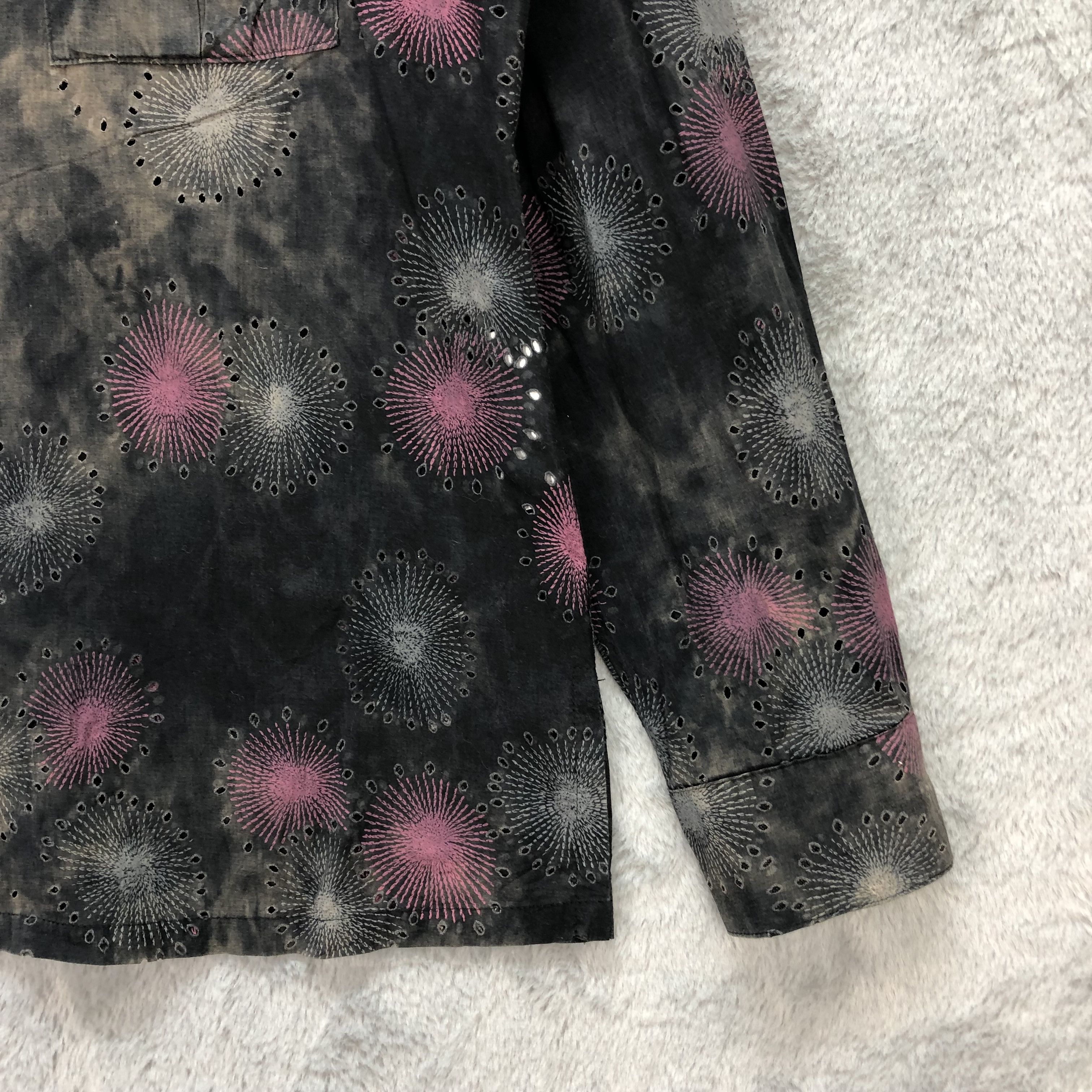 Japanese Brand Happy New Year Nice Design Fireworks Shirt #5627-194 Size US L / EU 52-54 / 3 - 5 Thumbnail