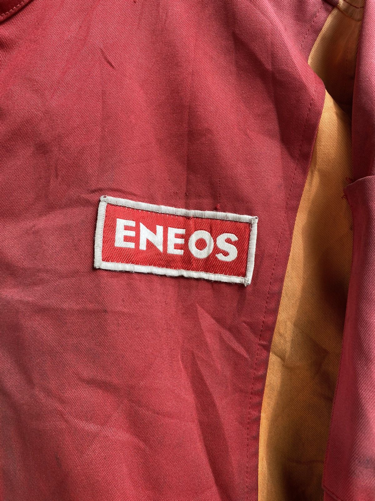 Sports Specialties Vintage Thrashed Eneos Big Logo Racing Motorsport Jacket Size US XL / EU 56 / 4 - 4 Thumbnail
