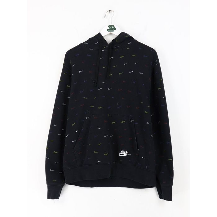 mens nike all over print hoodie