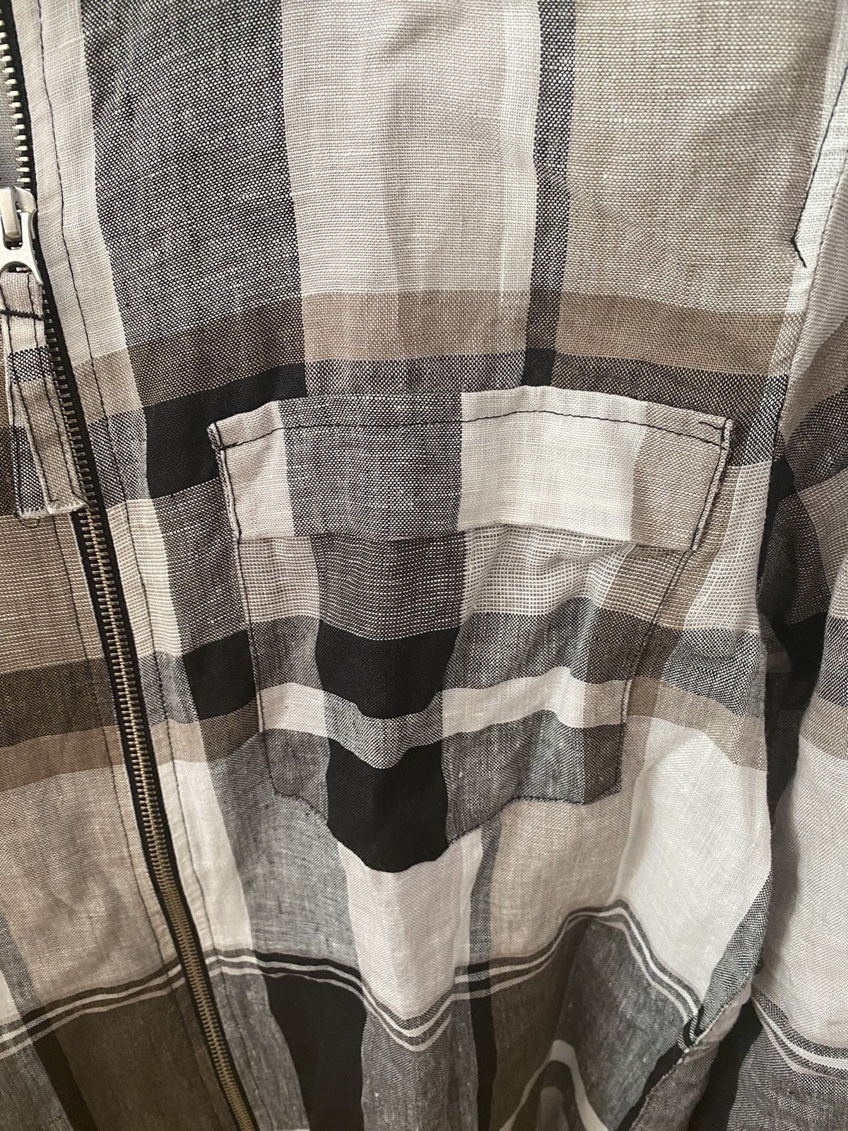 Our Legacy Tech Blouson Linen Line Check size 46 Size US S / EU 44-46 / 1 - 5 Thumbnail