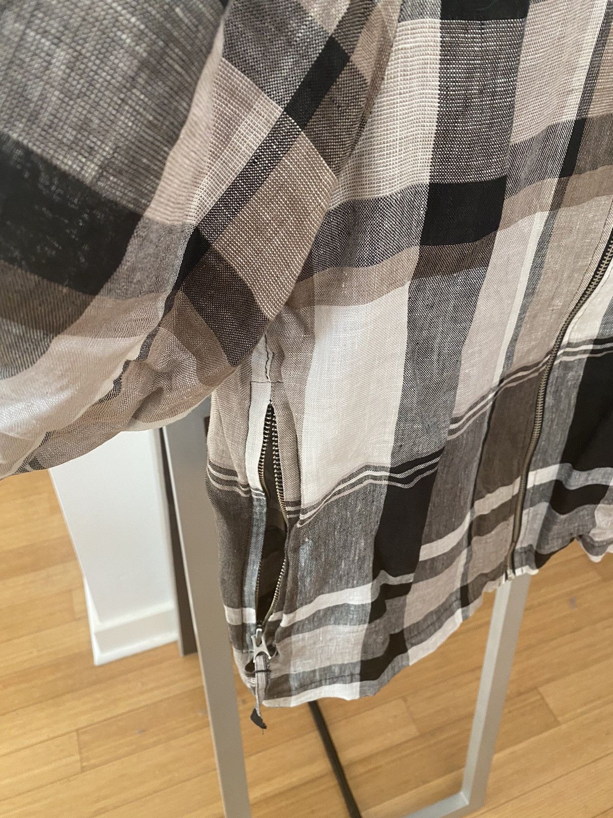 Our Legacy Tech Blouson Linen Line Check size 46 Size US S / EU 44-46 / 1 - 4 Thumbnail