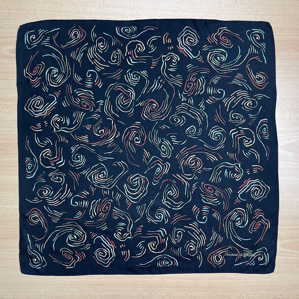 Vivienne Westwood Vivienne Westwood Silk Bandana Handkerchief Headband Size ONE SIZE - 2 Thumbnail