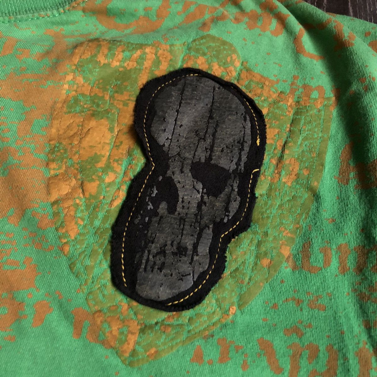 Affliction Vintage 2000s Mecca Skulls True Master Pirate AOP Logo Tee Size US XL / EU 56 / 4 - 4 Thumbnail