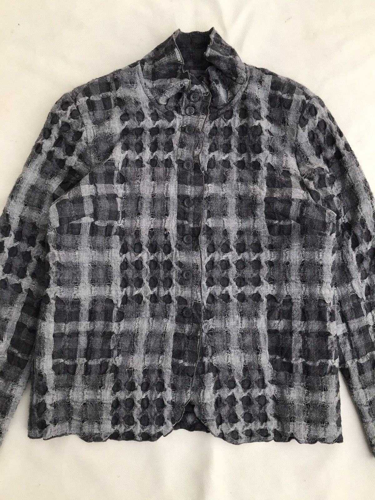 20471120 × Beauty Beast × Jean Paul Gaultier ACCEPT OFFER💥 Japanese Sashiko Jacket Like JPG Cyber Style Size US S / EU 44-46 / 1 - 3 Thumbnail