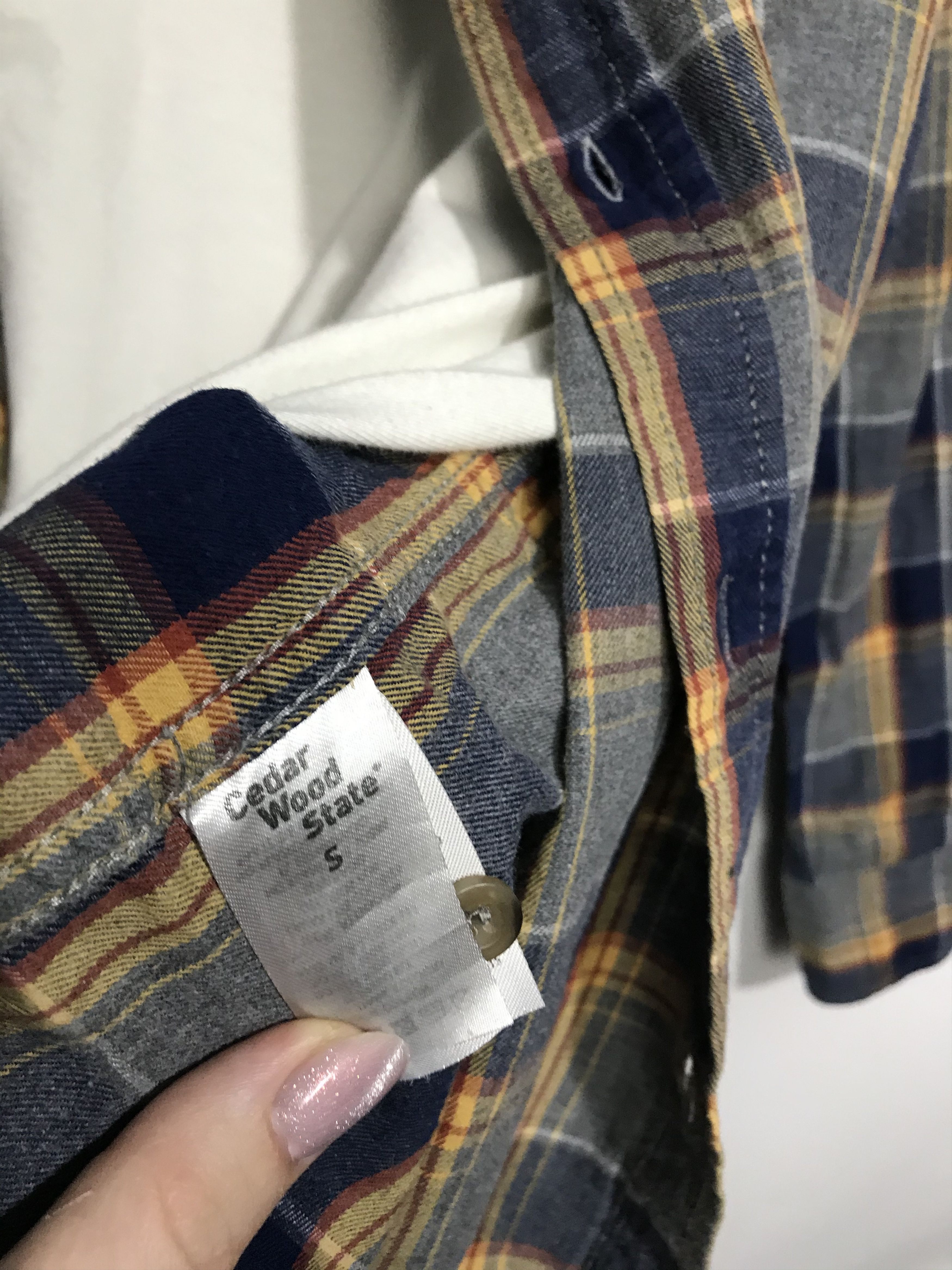 Flannel Flannel shirt Travis Scott style Size US S / EU 44-46 / 1 - 4 Thumbnail