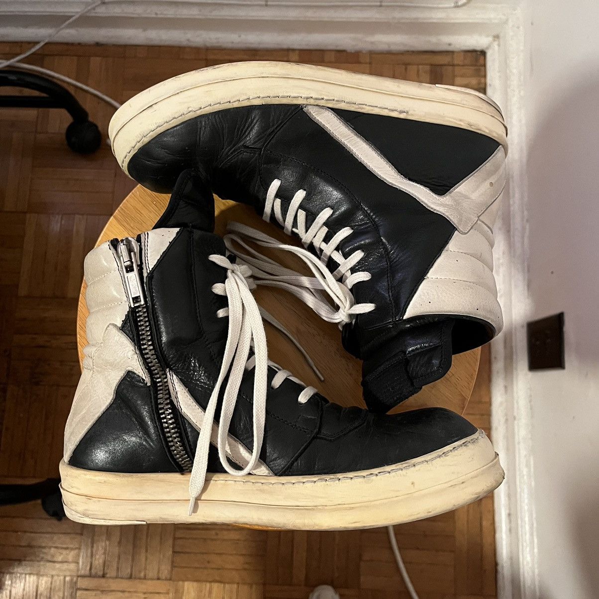 Rick Owens Short Tongue Geobaskets | Grailed