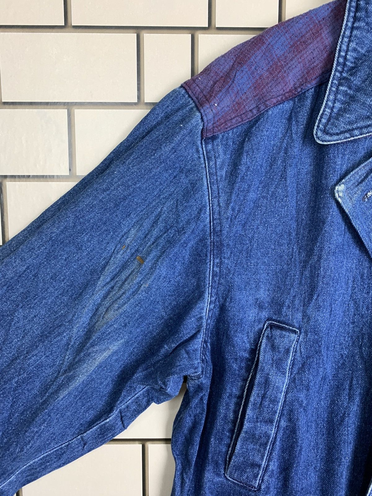 Japanese Brand × Vintage Vintage Japanese Brand Styled By Oprozat Denim Jacket Size US M / EU 48-50 / 2 - 11 Thumbnail