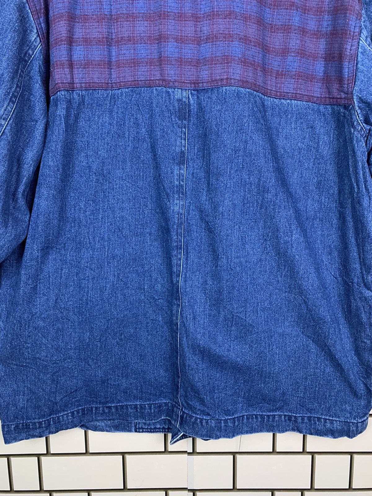 Japanese Brand × Vintage Vintage Japanese Brand Styled By Oprozat Denim Jacket Size US M / EU 48-50 / 2 - 18 Thumbnail