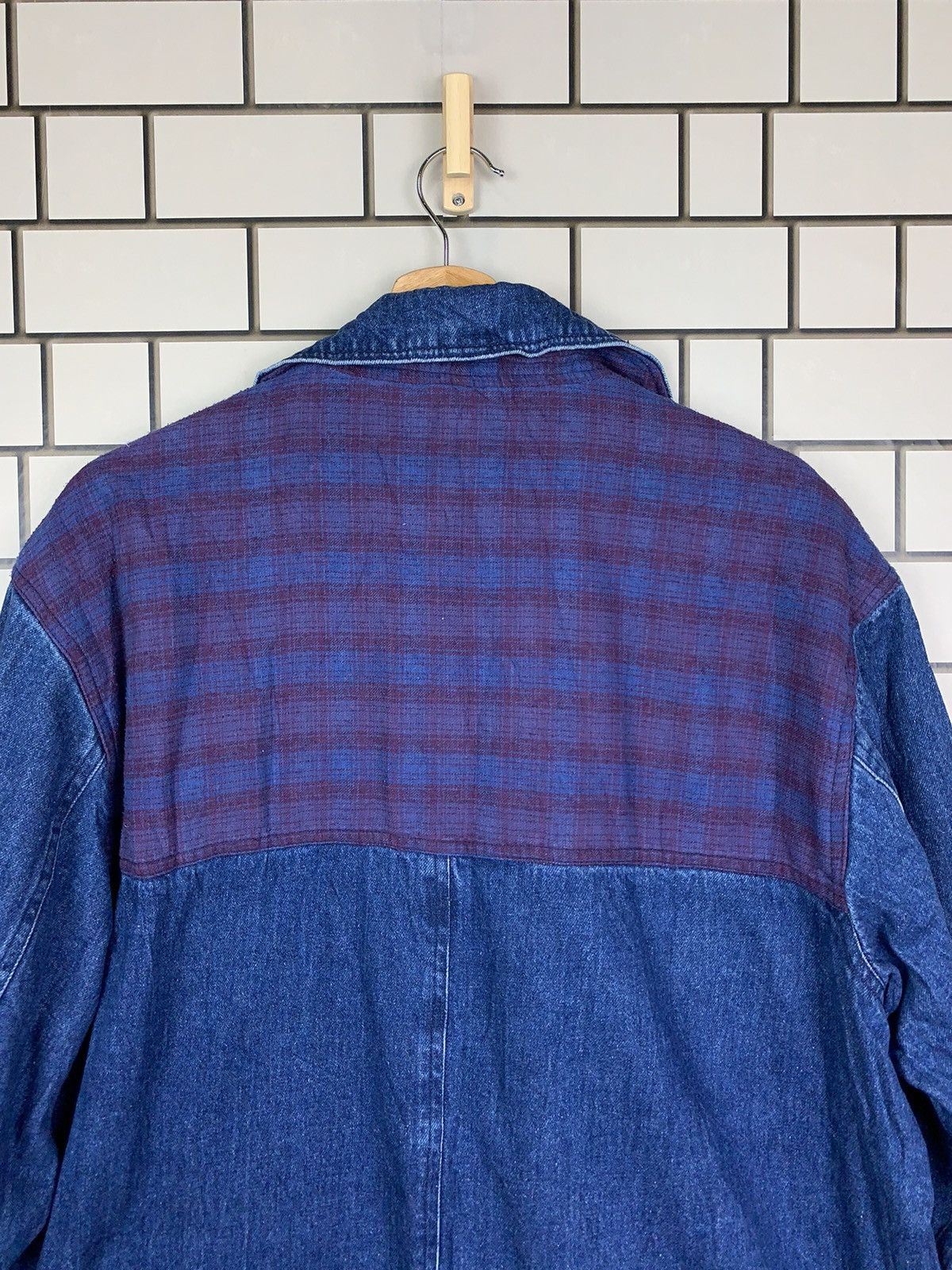 Japanese Brand × Vintage Vintage Japanese Brand Styled By Oprozat Denim Jacket Size US M / EU 48-50 / 2 - 17 Thumbnail