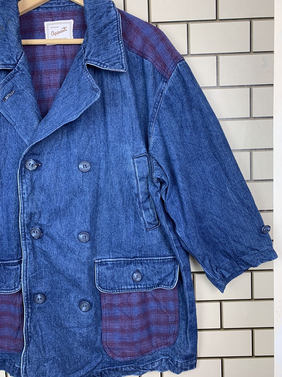 Japanese Brand × Vintage Vintage Japanese Brand Styled By Oprozat Denim Jacket Size US M / EU 48-50 / 2 - 5 Thumbnail