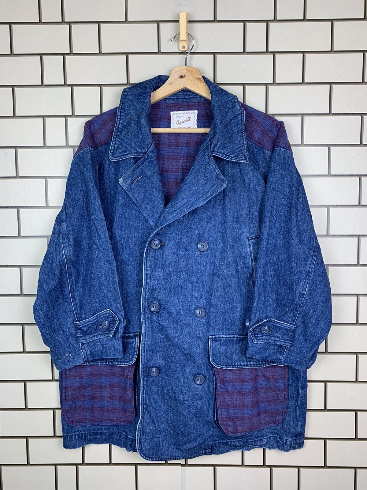 Japanese Brand × Vintage Vintage Japanese Brand Styled By Oprozat Denim Jacket Size US M / EU 48-50 / 2 - 13 Thumbnail