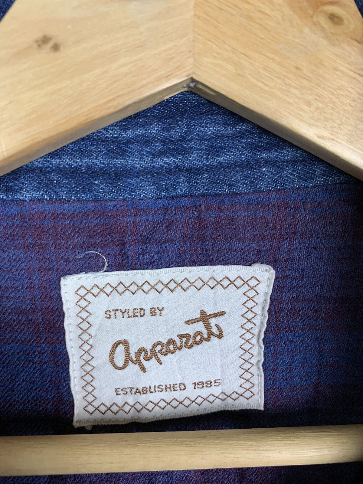 Japanese Brand × Vintage Vintage Japanese Brand Styled By Oprozat Denim Jacket Size US M / EU 48-50 / 2 - 22 Thumbnail