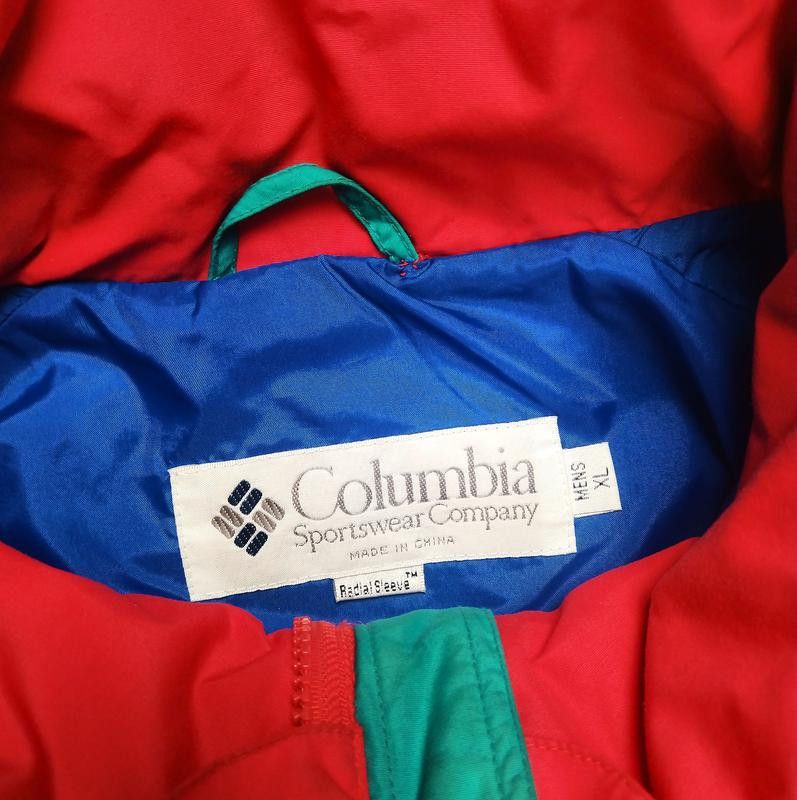 Columbia Vintage red Columbia ski winter jacket Powder Keg Big Pocket Size US XL / EU 56 / 4 - 16 Thumbnail