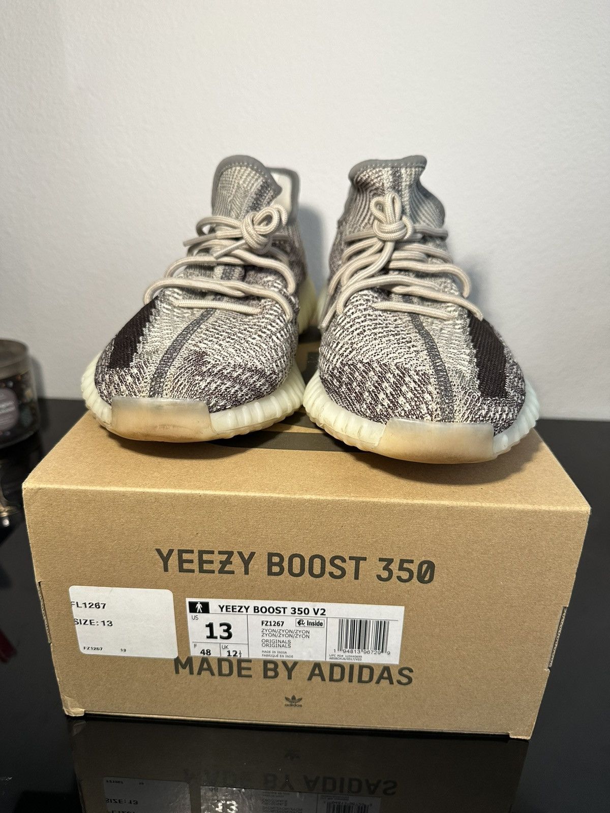 Adidas Adidas yeezy 350 zyon size 13 Size US 13 / EU 46 - 2 Thumbnail