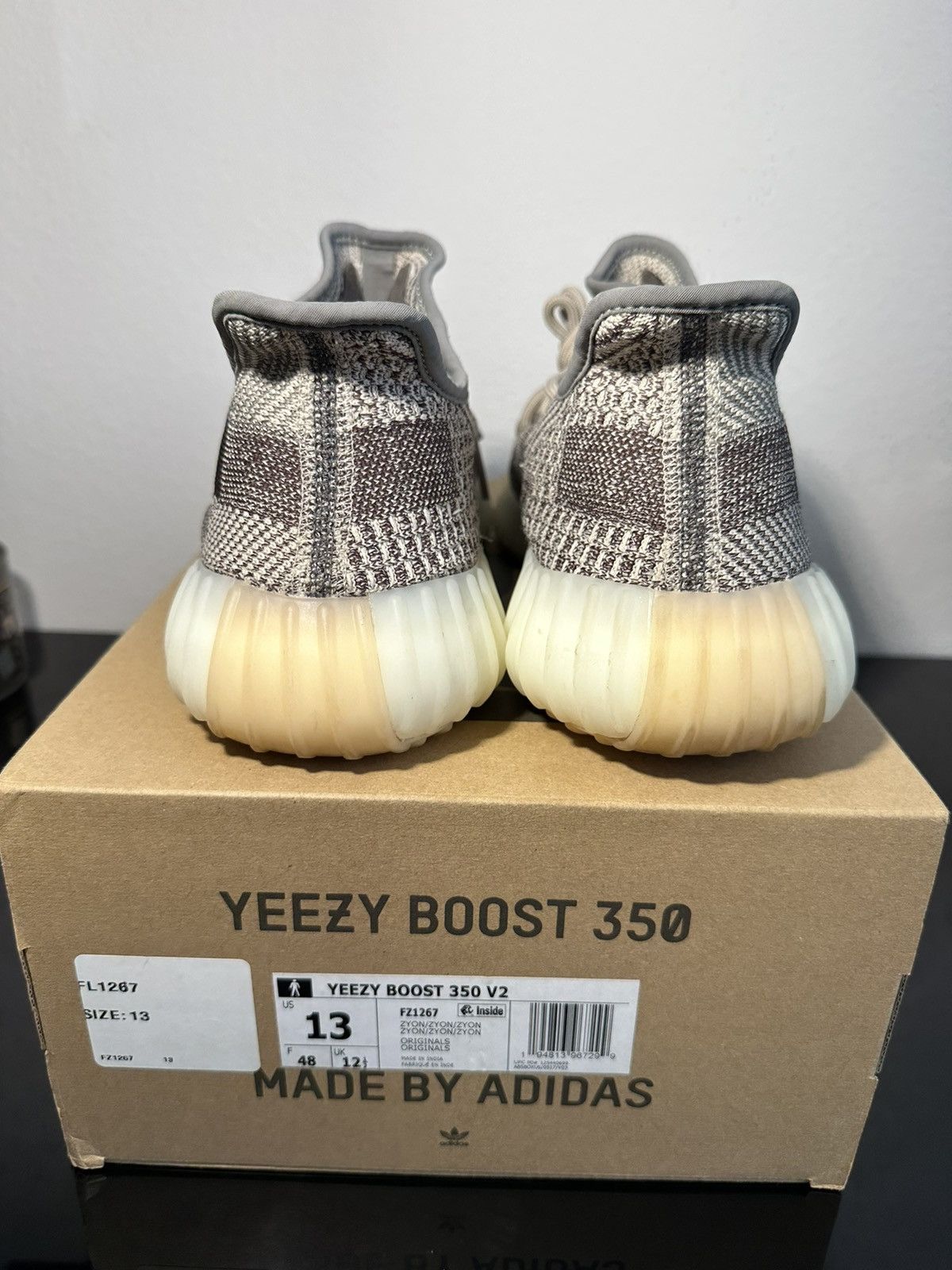 Adidas Adidas yeezy 350 zyon size 13 Size US 13 / EU 46 - 3 Thumbnail