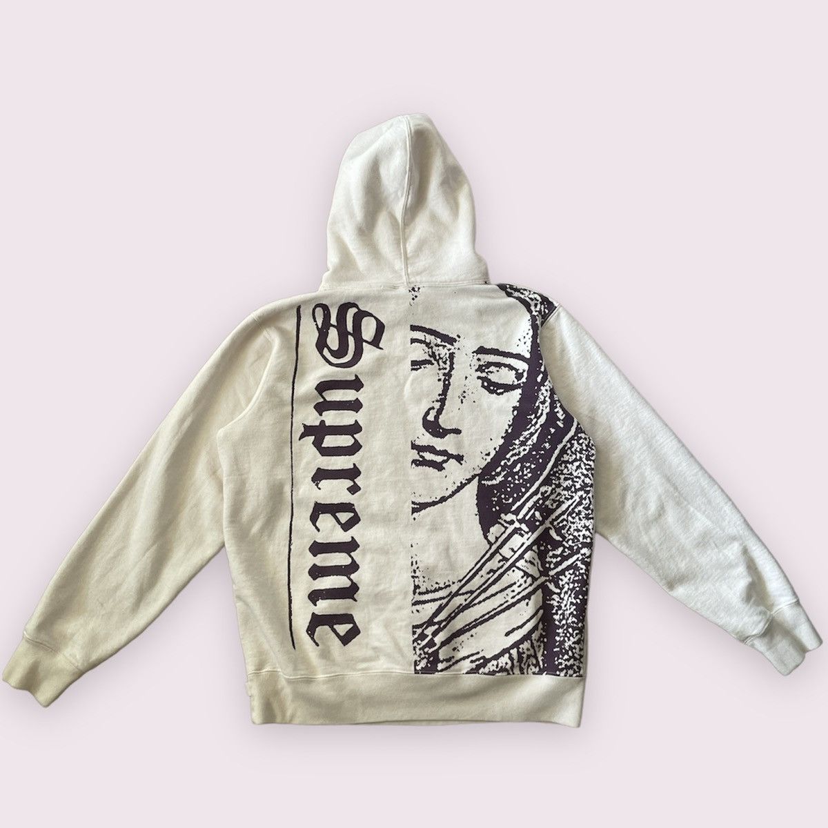 Supreme mary hoodie clearance