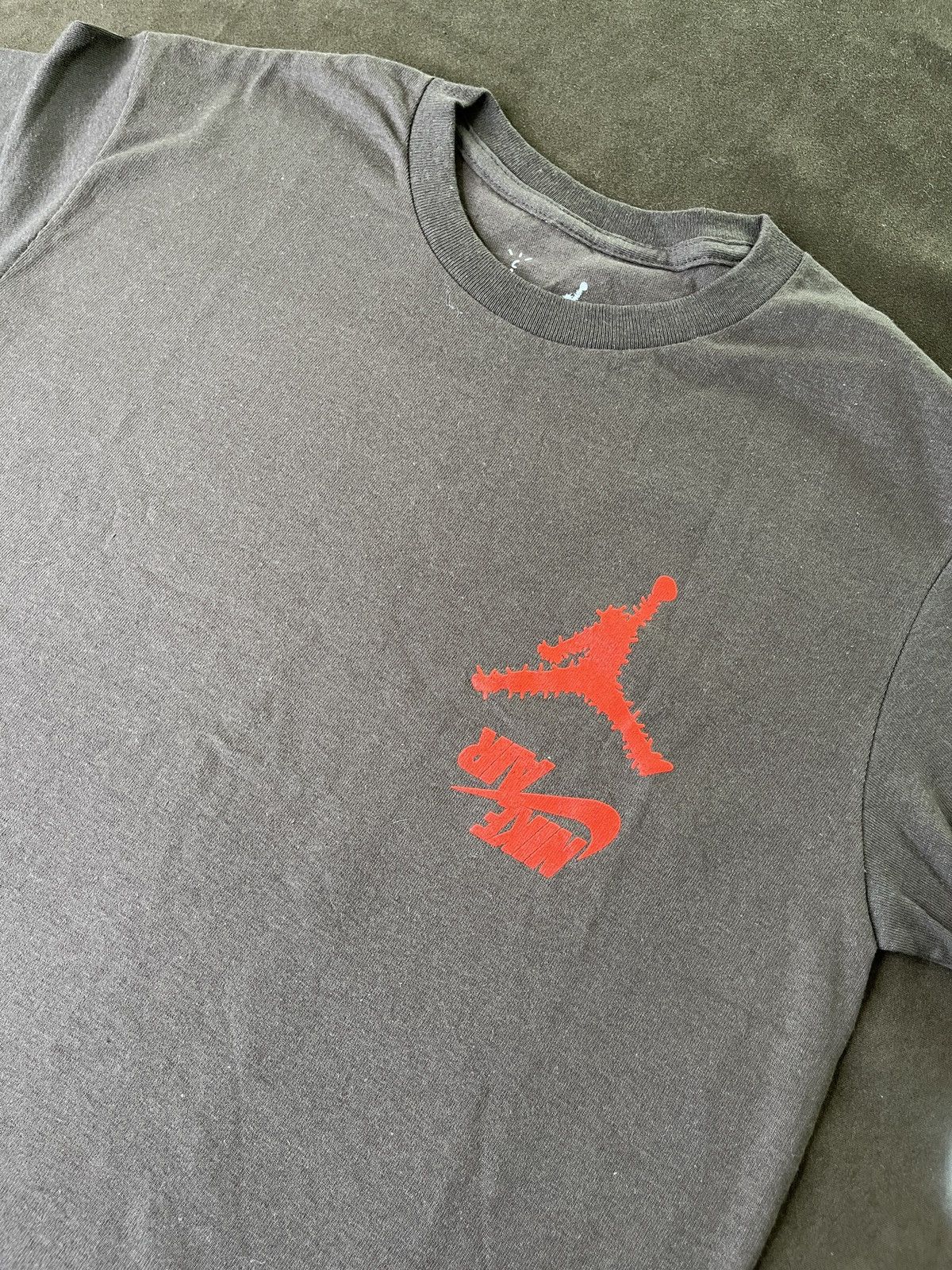 travis scott jordan cactus jack highest t shirt brown