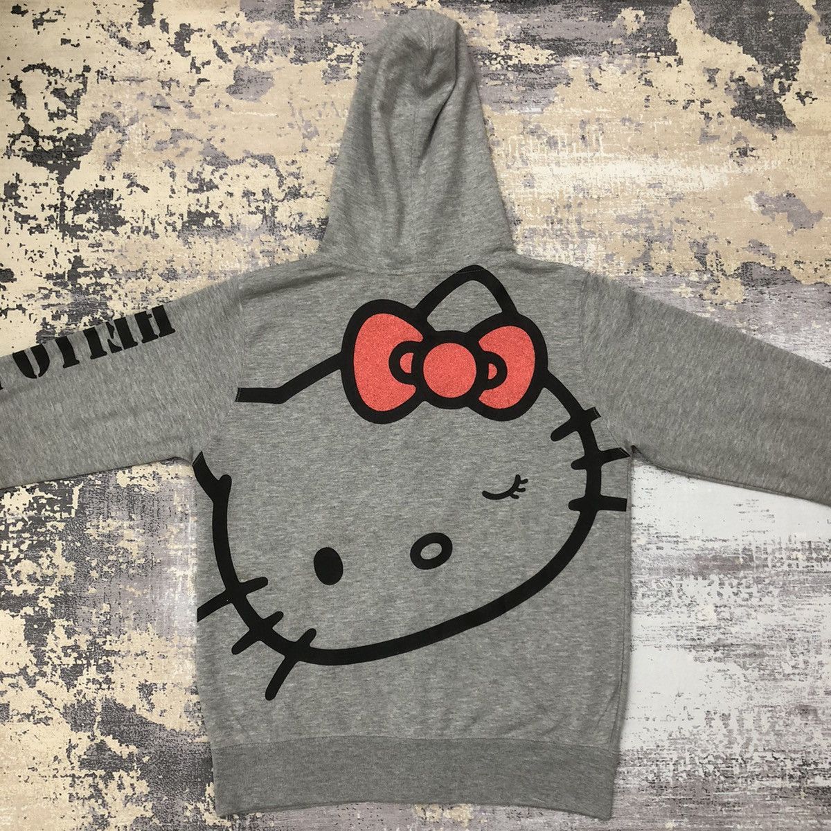 Japanese Brand Y36. JAPAN HELLO KITTY COLLECTION HOODIE Size M / US 6-8 / IT 42-44 - 1 Thumbnail