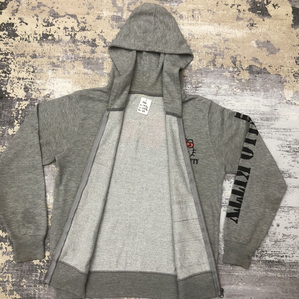 Japanese Brand Y36. JAPAN HELLO KITTY COLLECTION HOODIE Size M / US 6-8 / IT 42-44 - 5 Thumbnail