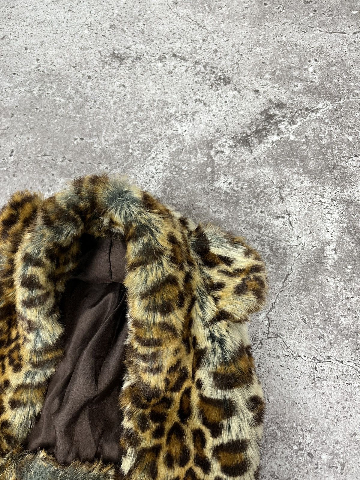 Vintage Vintage Alt Mohair Hat Leopard Balackava Size ONE SIZE - 4 Thumbnail